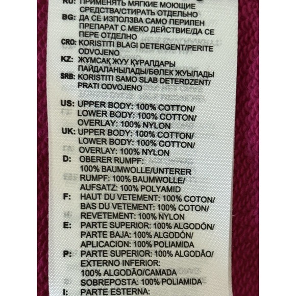 Adidas Originals Vintage 90's Color-Block Half Zip Cropped Sweatshirt Size M - Picture 10 of 15